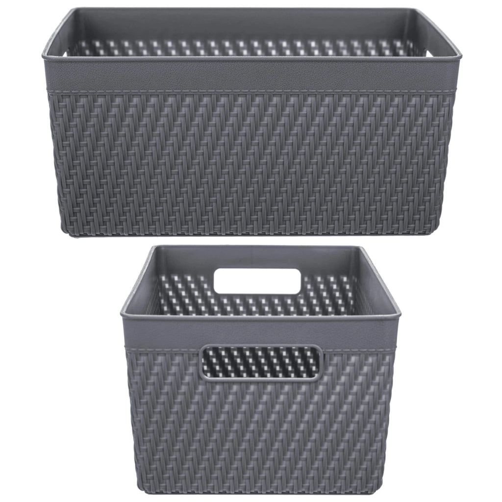 Cestino organizer KADAX, contenitore universale per riporre oggetti, 16,5x25 cm