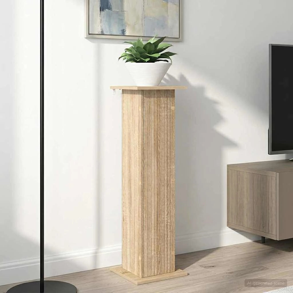 Supporto per piante 2 pz Rovere Sonoma 30,5 x 30 x 100,5 cm 899749