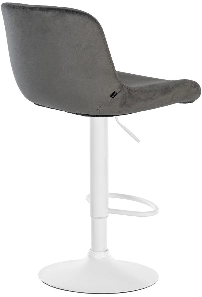 Barhocker Solon WeiЯ Samt