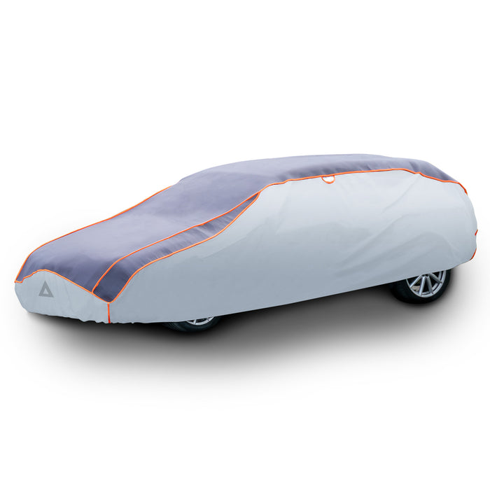 Telo copriauto integrale S 406x165x119 cm Telone di protezione auto contro grandine neve e pioggia