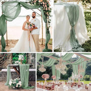 Set di 8 tovaglioli da tavola in stile boho - laccato - laccato vetrato - decorazione per festa di compleanno - 90 x 300 cm