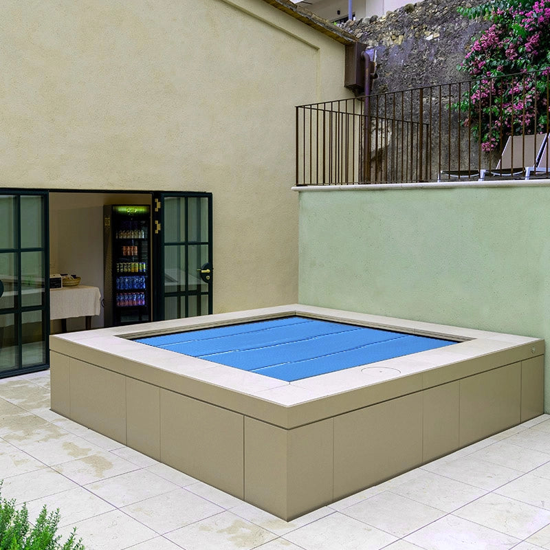 Copertura 2,5 X 2,5 M Isotermica Pieghevole A Mousse 500 Gr/m² Misure: 2 X 2 m