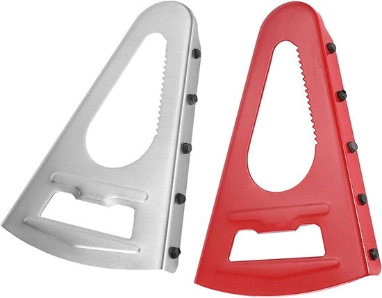 Apri Bottiglie Opener in Acciaio Inossidabile Opener Universale con Labbro in Gomma Apri Bottiglie e Lattine con Labbro in Gomma (2 PCS)
