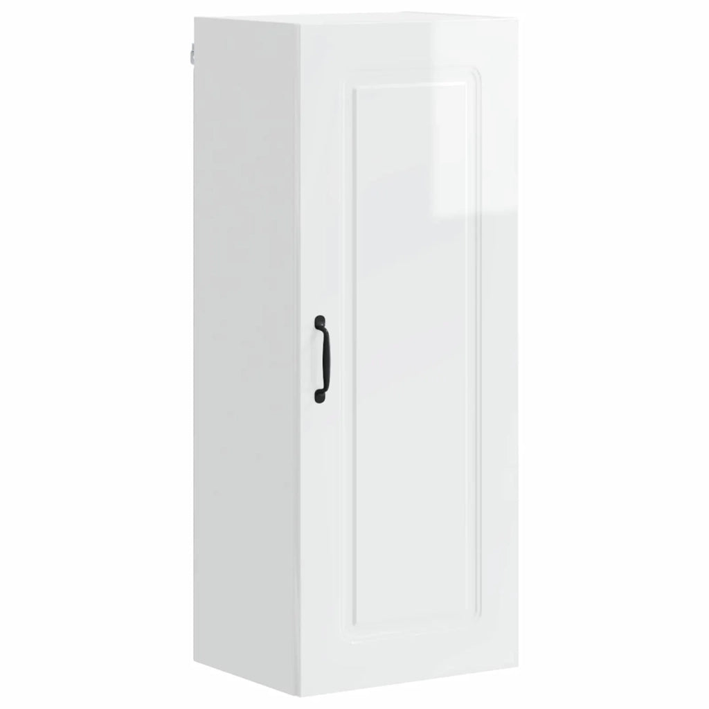 Mobile da cucina con lo scaffale-Armadio da cucina Bianco Lucido 40 x 31 x 100 cm 707361