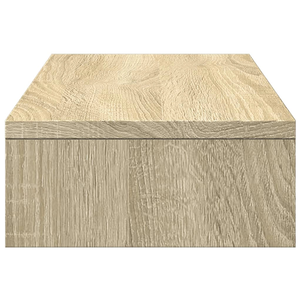 Supporto per monitor regolabile per scrivania/tavolo legno ingegnerizzato rovere Sonoma marrone 02_0044970