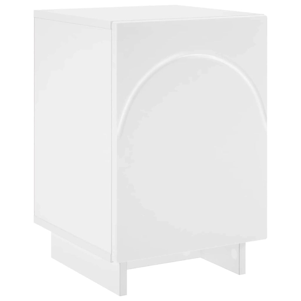Armadio da Notte Bianco 33,5 x 34,5 x 50 cm 8011405