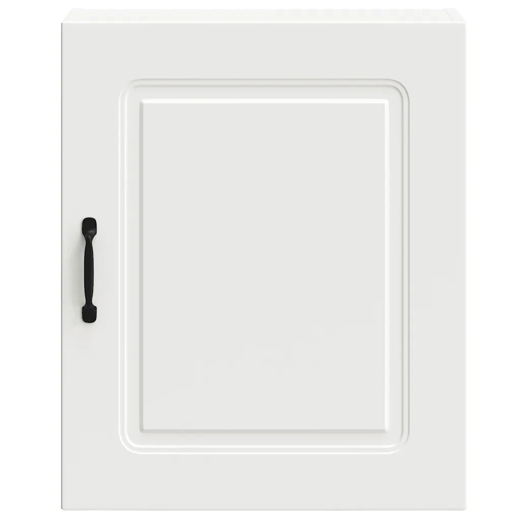 Pensili da Cucina 2 pz Kalmar Bianco in Legno Multistrato 853558