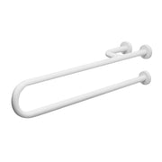 Barra di sostegno bianca con rinforzo 65 cm destro