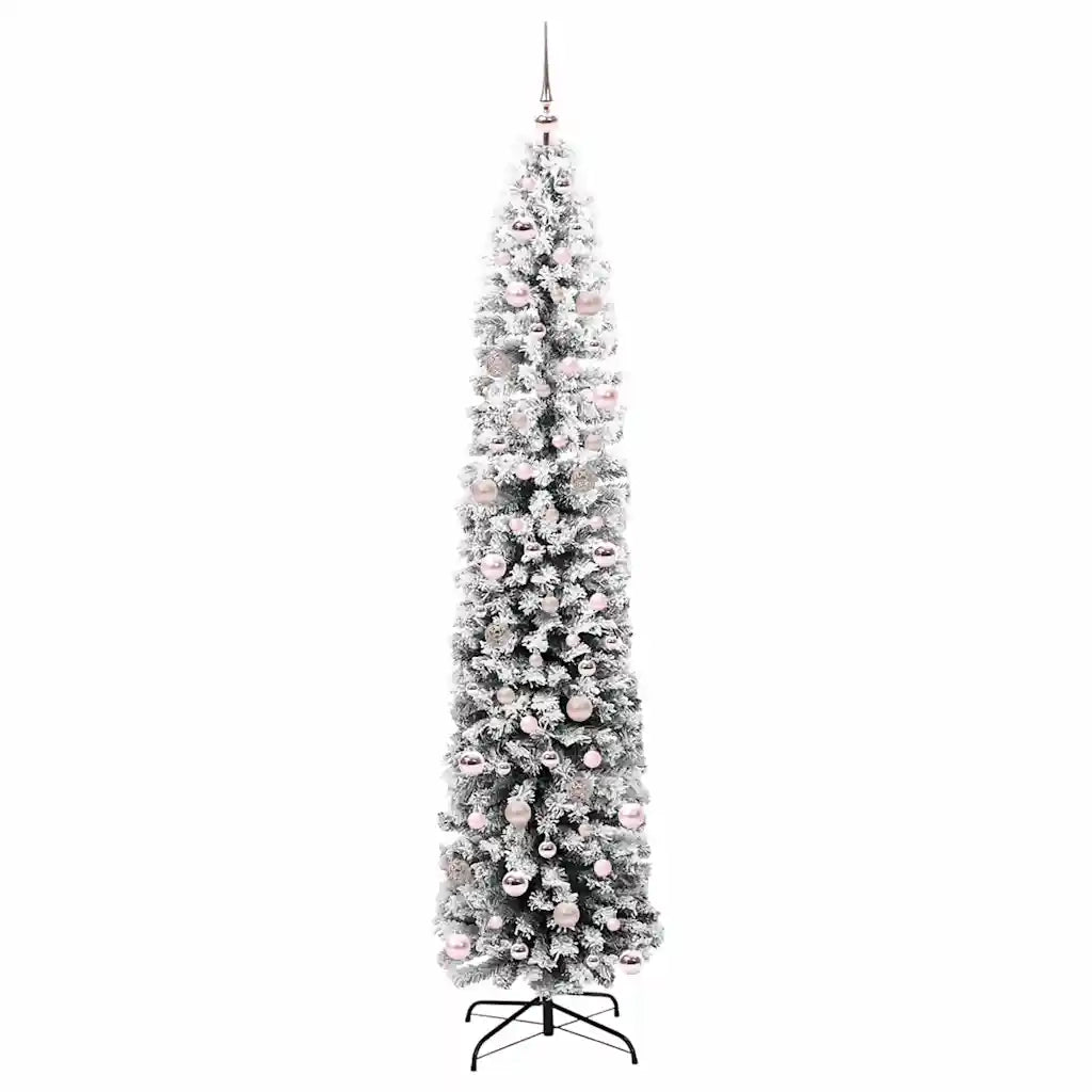 Albero di Natale artificiale con 300 LED Verde 240 cm 3395046