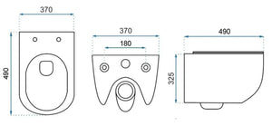 Vaso Wc Sospeso Rea Carter Tornado