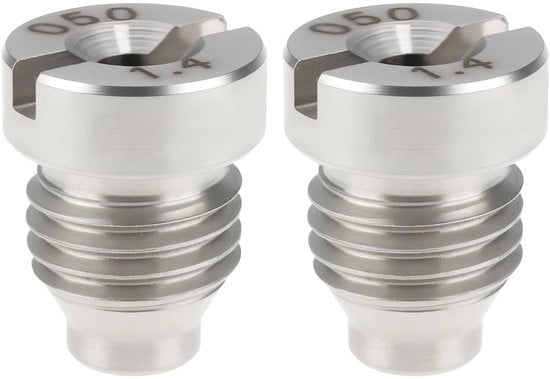 Pompa a schiuma in acciaio inossidabile - 1,4 mm - Compatibile con MTM Hydro PF22/PF22.2 - Dimensioni 9,5 x 9,5 x 12 mm - Durevole e resistente alla corrosione