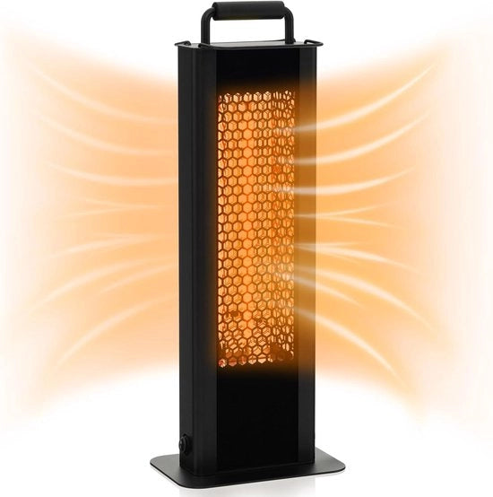 Stabilizzatore di Calore Bifacciale da Terra - 1200W Impermeabile Elettrico per Esterno