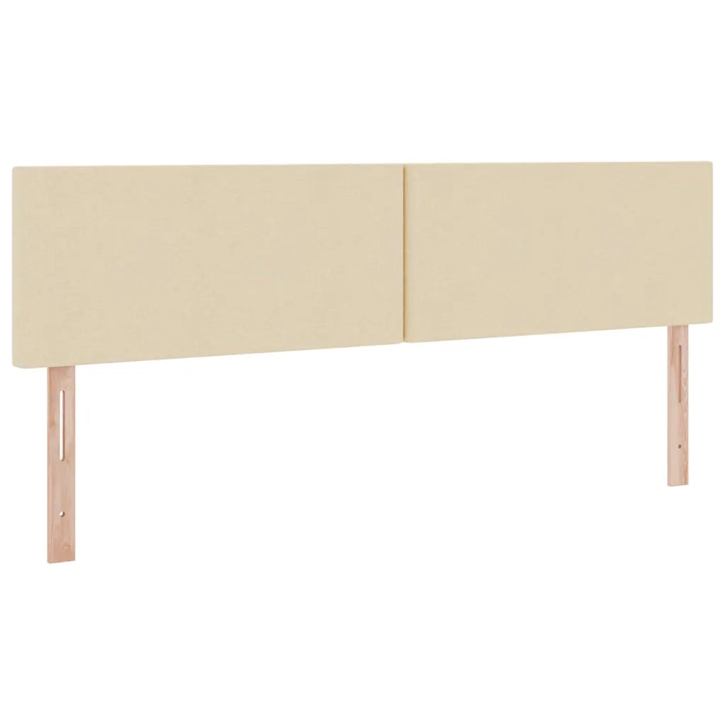 Letto con Contenitore Crema 180 x 200 cm Pelle Sintetica 3370917