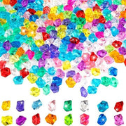 420 pezzi di cristalli per bambini - pietre di vetro blu - cristalli decorativi - diamanti in acrilico - pietre di mica colorate