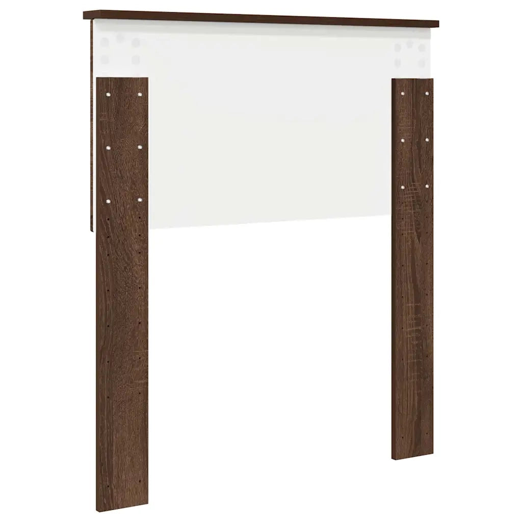 Testiera-Testata-Testiera Decorativa Rovere Marrone 75 cm Legno multistrato 131653