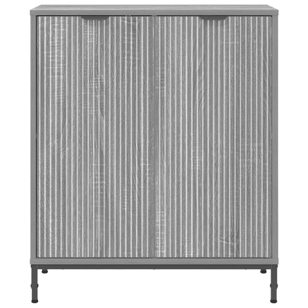 Credenza Grigio Sonoma 69,5 x 33 x 82 cm Legno multistrato 883430