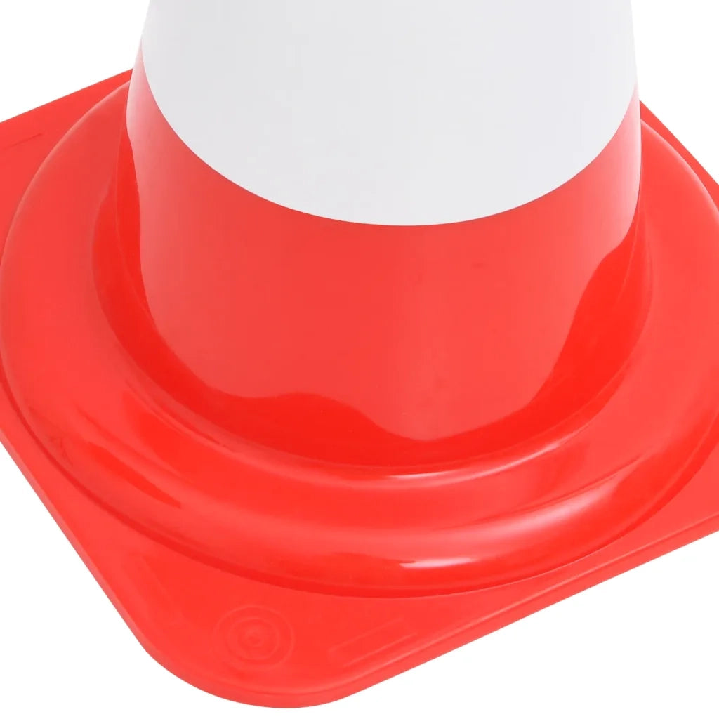 Set Segnaletica Coni Stradali e Catena da 10 m Rosso Bianco CFW1605615