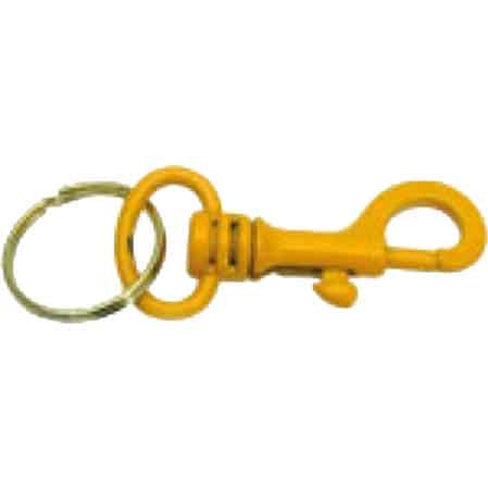 MOSCHETTONE PORTACHIAVI CON ANELLO 60 mm - 50 pezzi