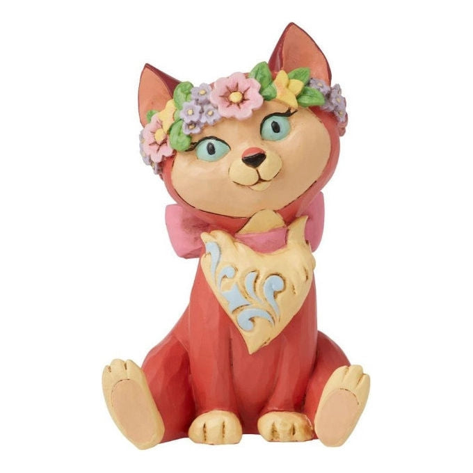 Disney Traditions, Dinah Mini, Statuetta Alice nel Paese delle Meraviglie, Resina, 8 cm