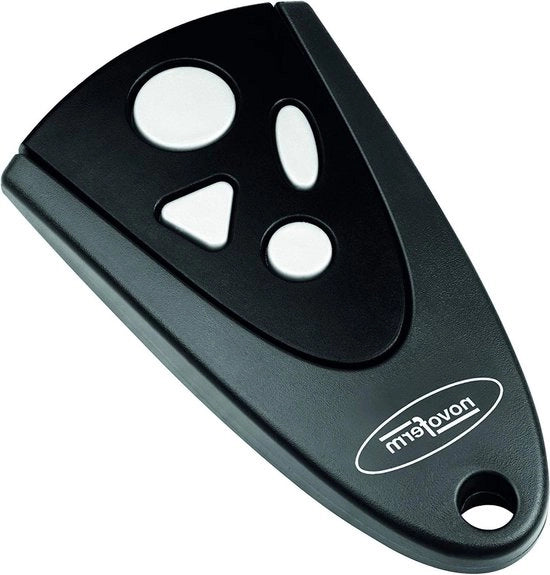 Trasmettitore portatile Mini Novotron 504 - 433 MHz frequenza - trasmettitore a 4 canali con codice di scambio KeeLoq - motore per cancello di garage - TM02048231332
