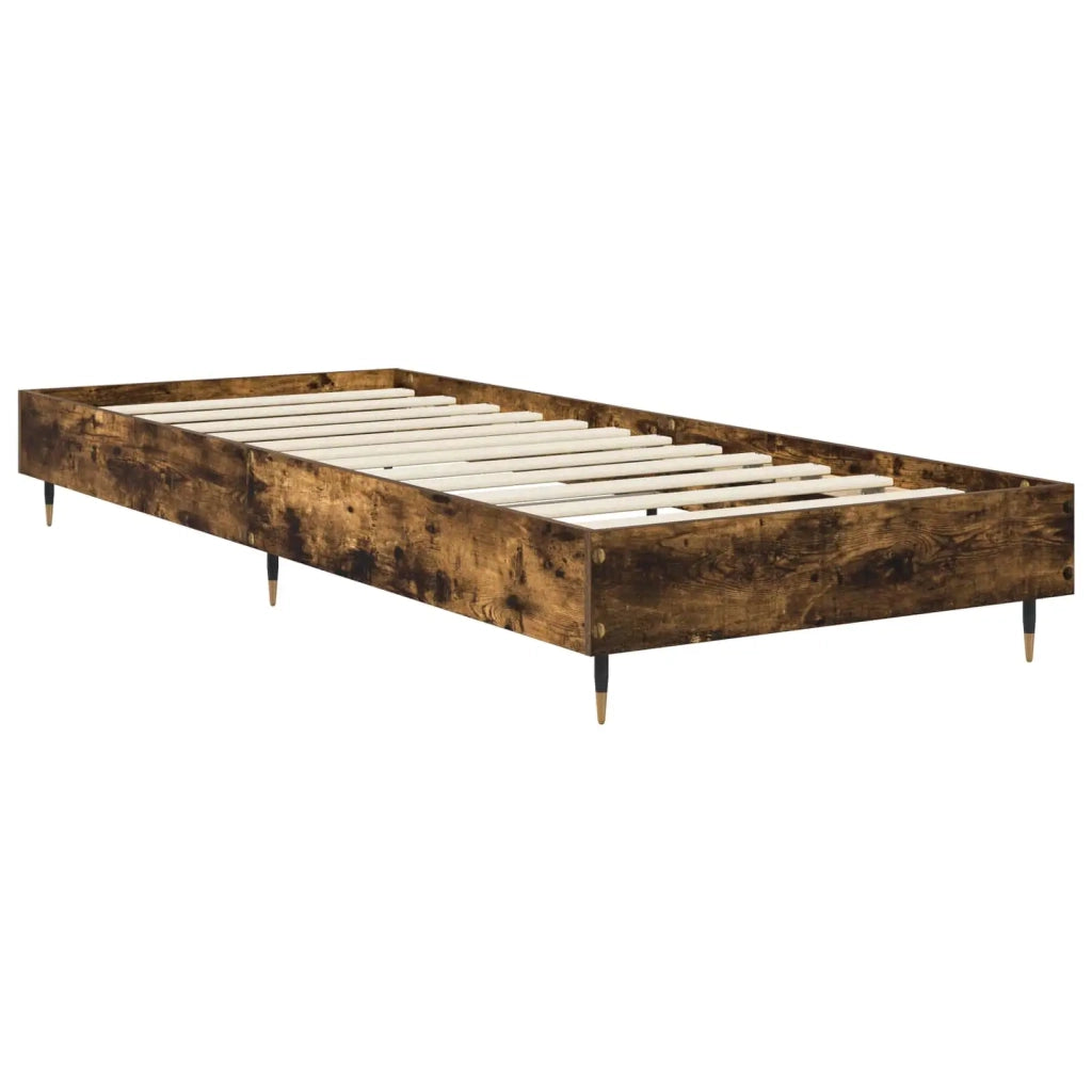 Struttura del letto Rovere Fumo 80 x 200 cm 8009047