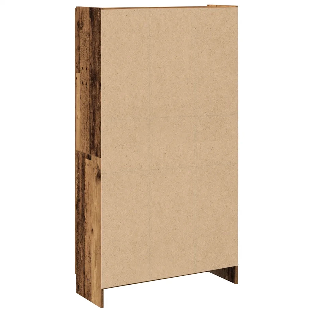 Credenza Alta Legno Antico 82,5x30,5x150 cm in Truciolato 3318718