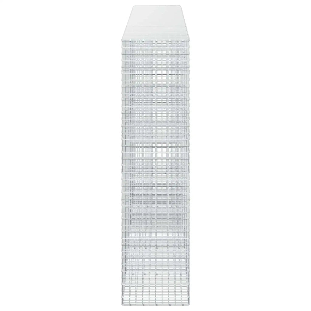 Gabione con filo da 5 mm e rete da 5x5 cm 500x50x200 cm 3464308