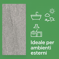 Piastrella gres porcellanato rettificata london grey s.agostino 60x120 cm *** misura 14,40 m2, confezione 1