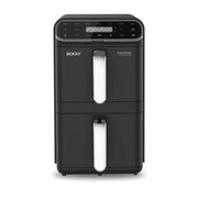 Friggitrice ad aria doppia 11L 1800W con 2 cestelli indipendenti 5,5L, display touch e temperatura fino a 230°C - Sogo