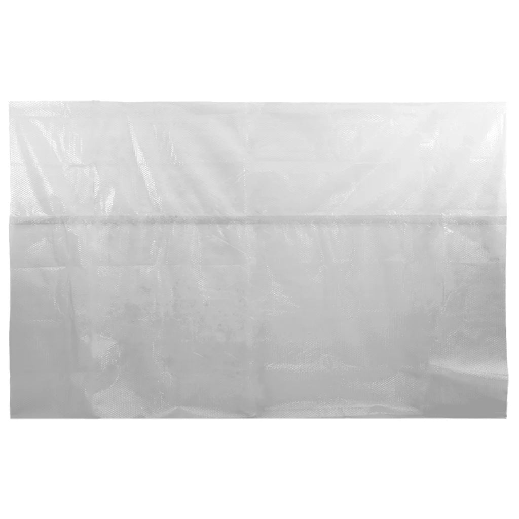 Pellicola Galleggiante Solare PE Piscina 260x160 cm Grigia 93005