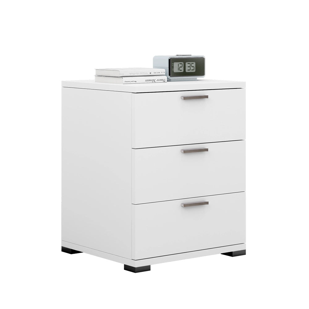 Comodino camera da letto Marseille Bianco 46.2 x 60 cm Vicco