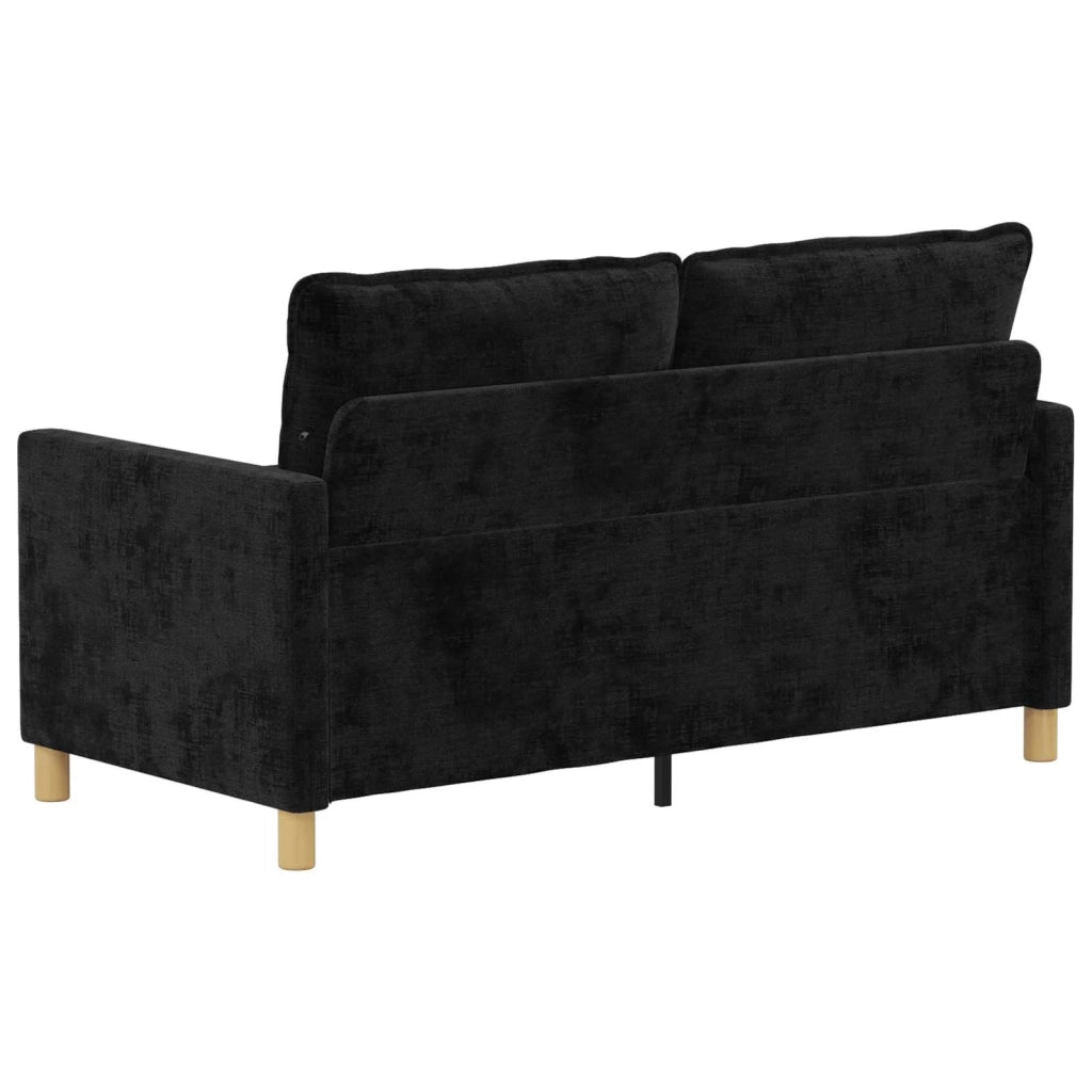 Divano Nero 156 x 81 x 87,5 cm Poliestere 42028864