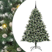 Albero di Natale | Decorazioni natalizie artificiale con 300 LED Verde 180 cm