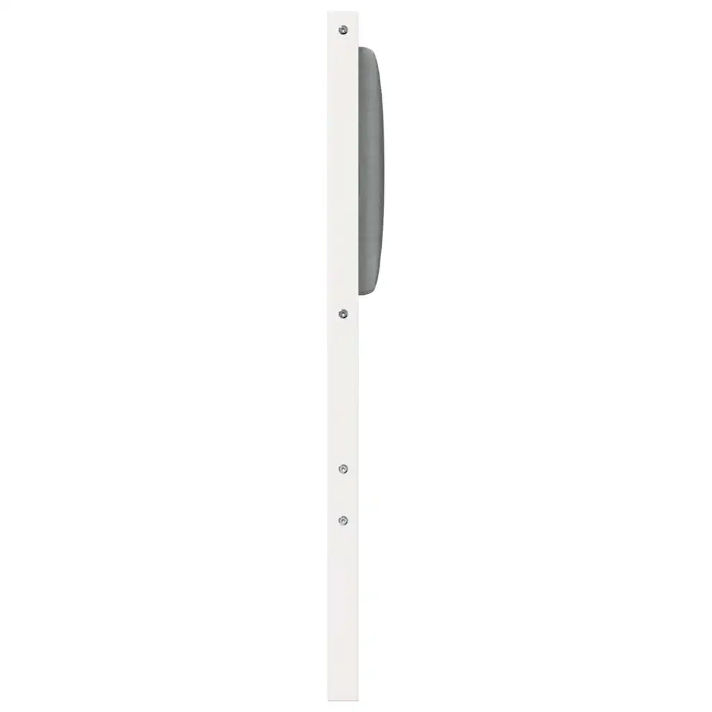 Testiera Altro Bianco 75 cm Legno di pino massello 878988
