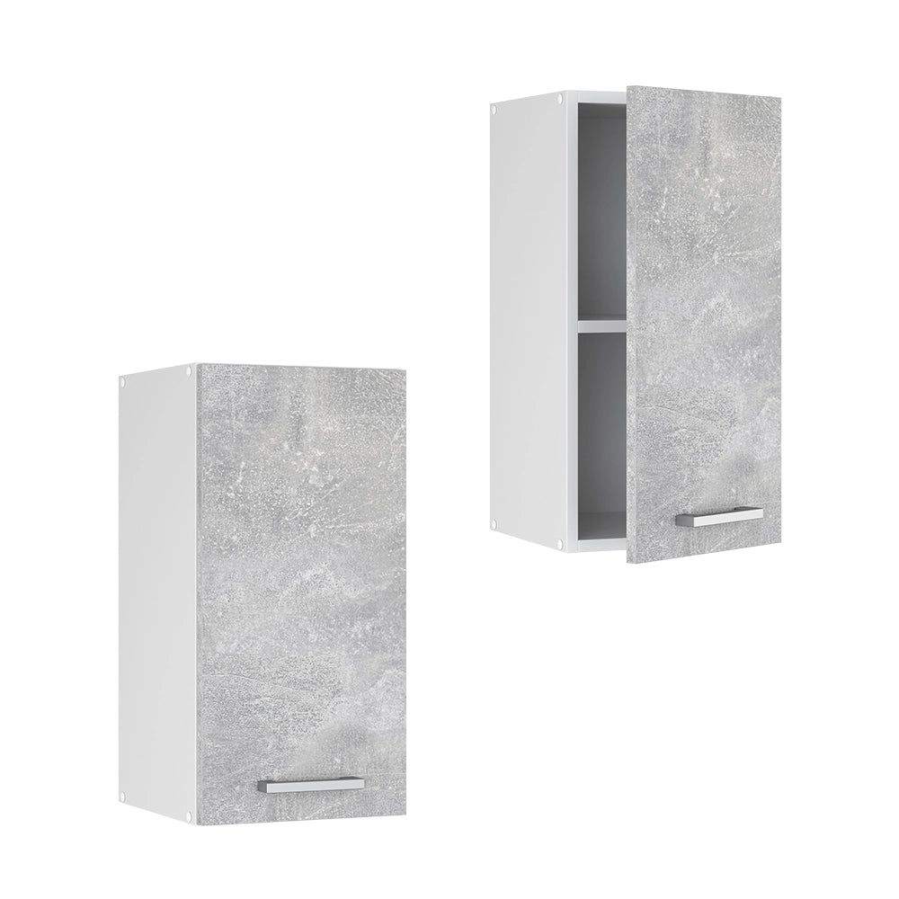 Vicco Pensile universale Calcestruzzo 40 cm con ripiani aperti