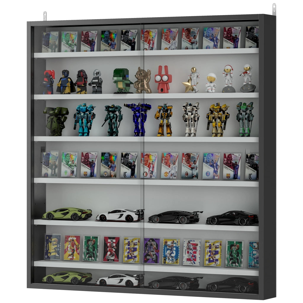 Libreria vetrina ¨C zephmum ¨C bianco 80x9.5x83 cm