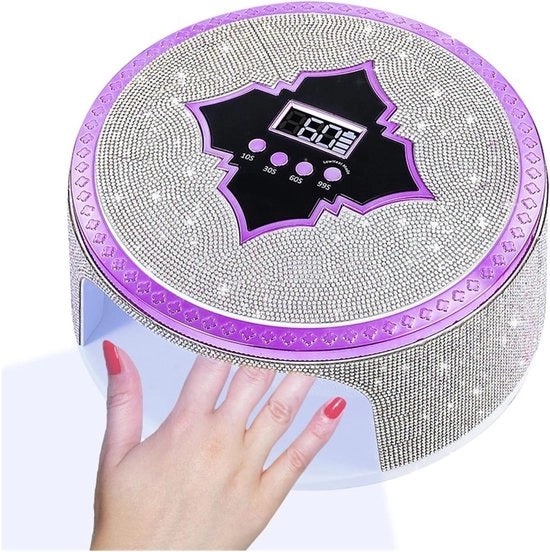 Lampada LED UV 66 LED caricabile, lampa secca professionale senza fili per gellak, indurimento di tutti i gel