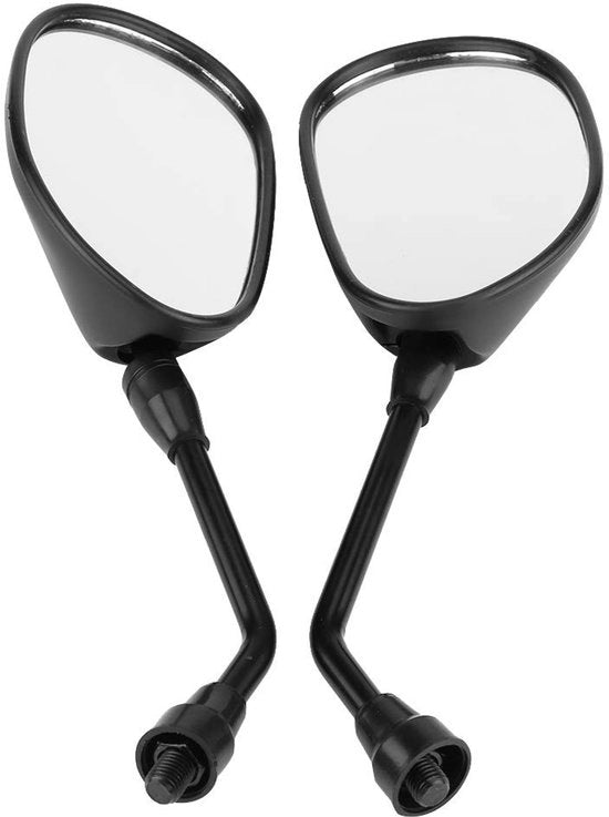 Specchietti di retrovisore per motocicletta, Retrovisori universali per motocicletta e scooter 10mm DY100, Pacchetto di montaggio da 1