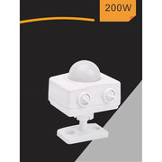 Trade Shop - Sensore Di Movimento Per Fari Lampade 200w Con Rilevatore Movimenti 360° Yca1022 -