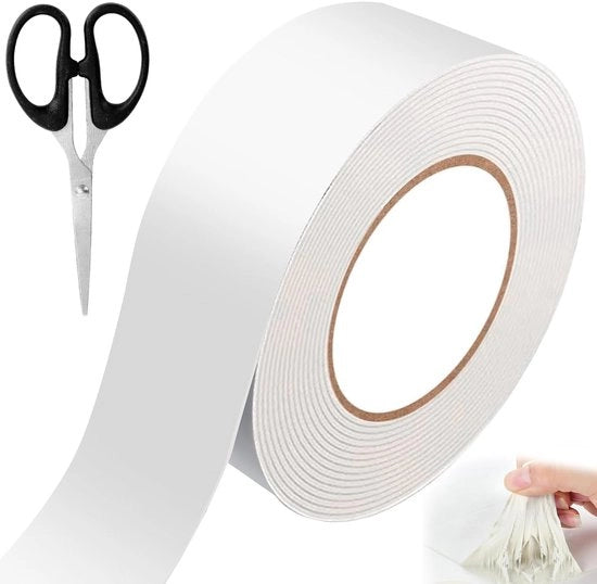 Tappo di sigillatura butilico acqua resistente - Nastro adesivo forte autoadesivo per riparazioni di tetto, caravan e tubi (5 cm x 10 m)