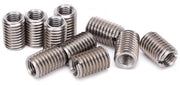 Adattatore a spirale M12 a M8 - 10 pezzi - Acciaio inossidabile - Adatto per riparazione e installazione - M8 cavo interno - M12 adattatore a spirale