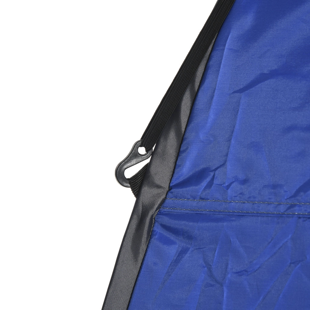 Cabina Doccia e Toilette da Campeggio ¨C zephmum ¨C 126x124x189 cm Blu Scuro