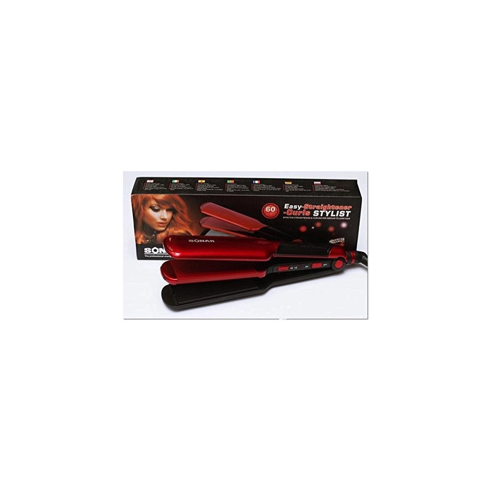 Trade Shop - Piastra Professionale 60w Acconciature Capelli 2 In 1 Liscio Frise' Sn-1033 -