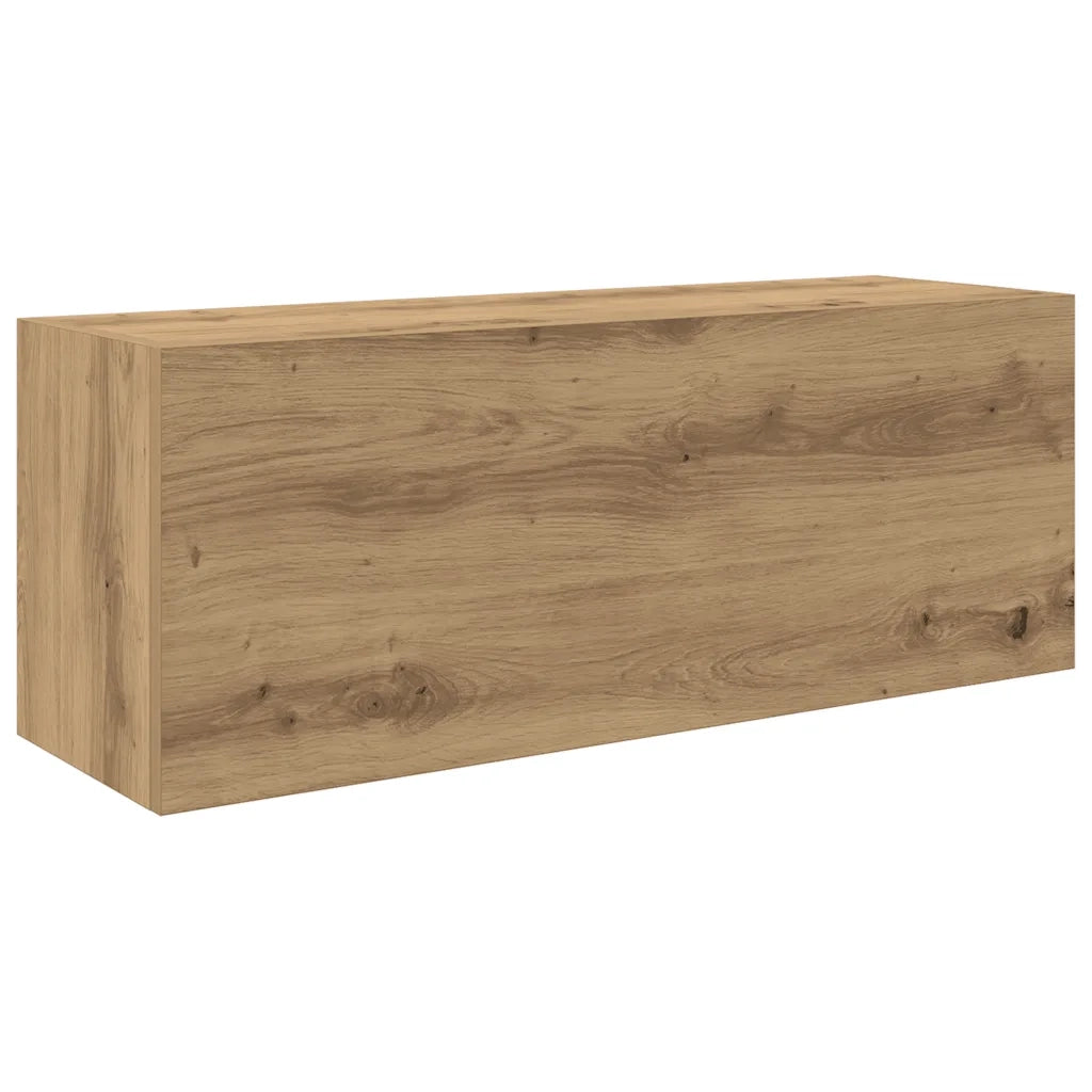Mobiletto da bagno a parete dal design moderno 80 x 25 x 30 cm grande capacità finitura in rovere ingegnerizzato realizzato artigianalmente 02_0051276