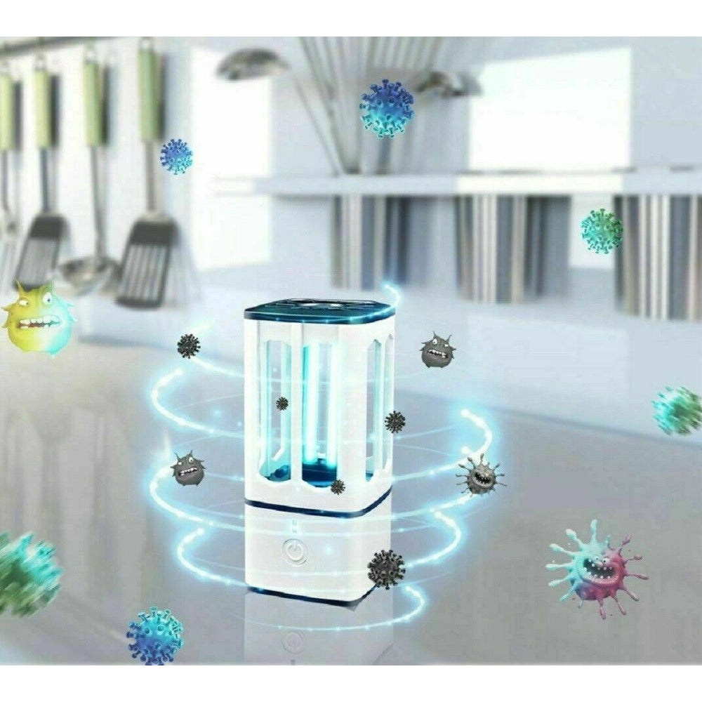 Trade Shop - Lampada Sterilizzatrice Germicida Con Raggi Uv C Uvc Sanificatore Portatile Usb -
