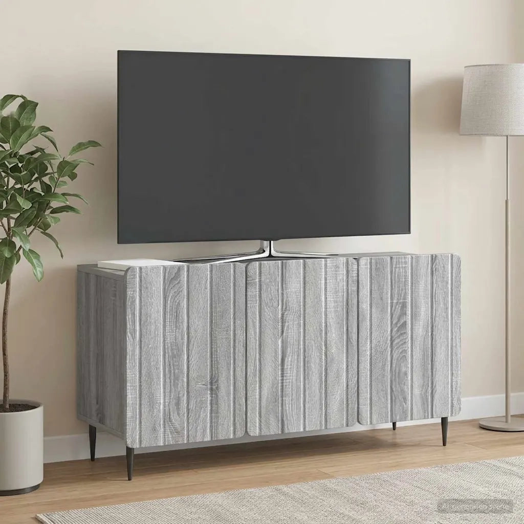 Mobile TV Grigio Sonoma 99 x 34,5 x 52 cm Legno ingegnerizzato 894491