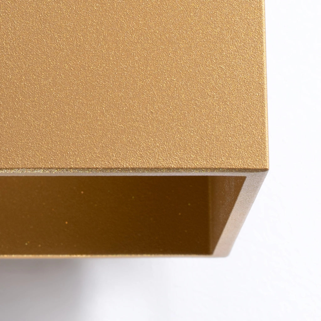 Applique cubo oro Pure Lume TETRIS 1 luce G9 8W PU.1183