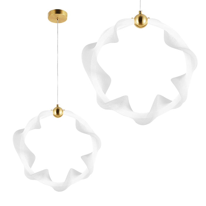 Lampada G014-1cp White/gold