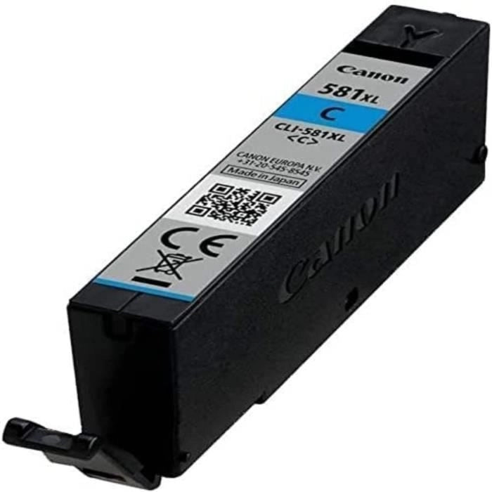 Cartuccia d'inchiostro a resa elevata CANON CLI-581C XL - ciano
