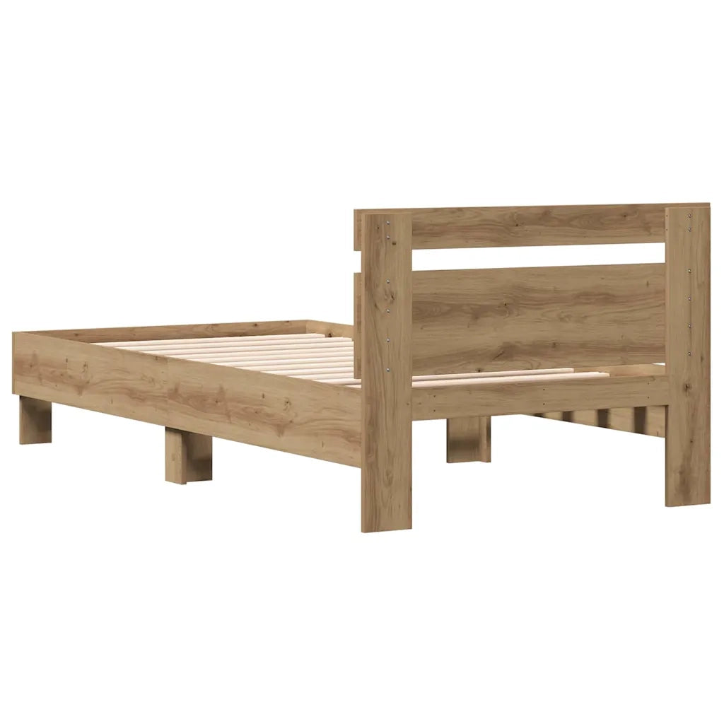 Struttura del letto-Giroletto Rovere artigianale 193 x 95 x 88 cm